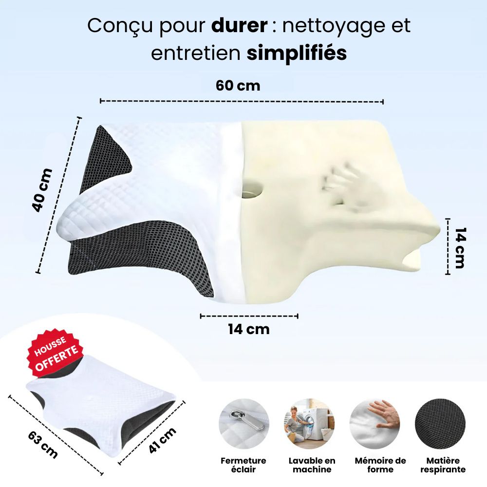 Oreiller Médical Ergonomique