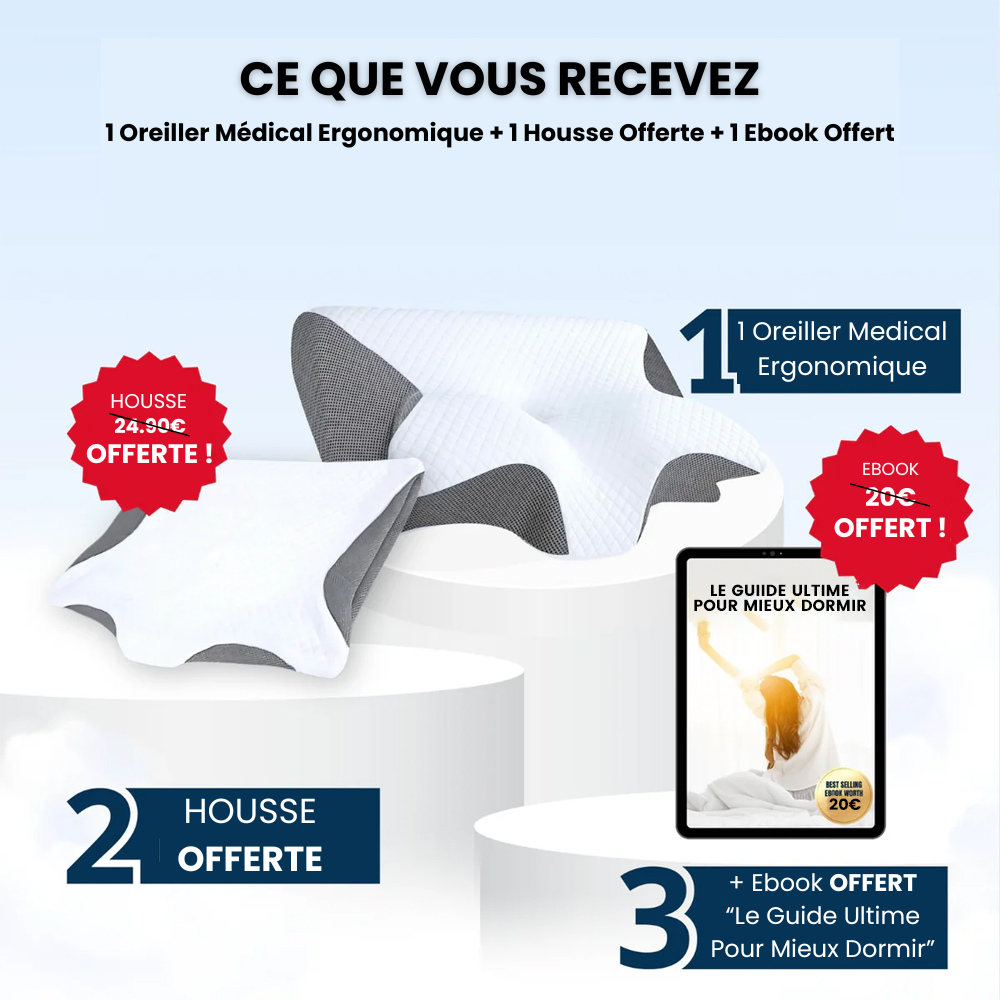 Oreiller Médical Ergonomique